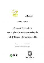 Image de prévisualisation du guide de la plateforme formation.gbif.fr
